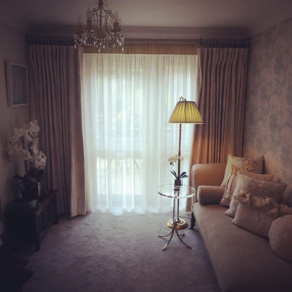 Anne young3 Curtains in a living room